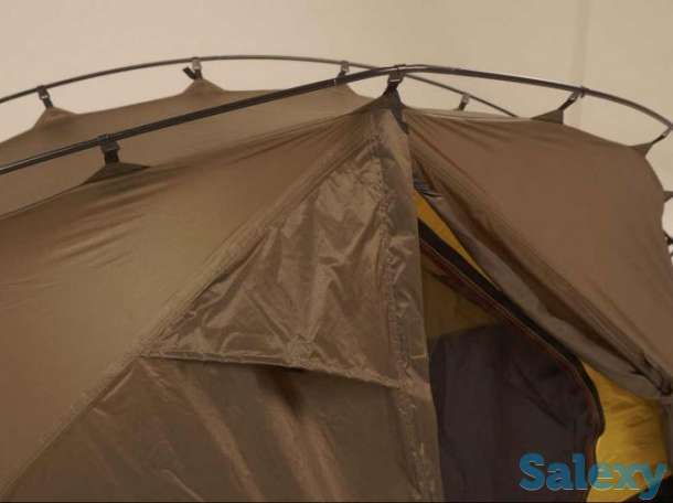 Палатка нормал траппер 1 si/pu олива, фотография 3