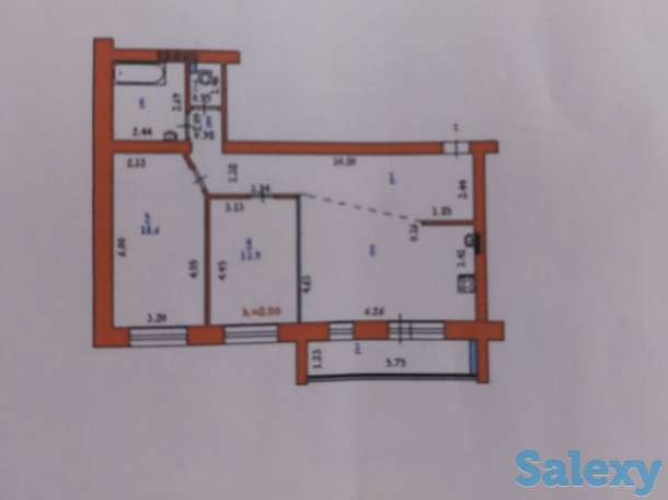 Продам трехкомнатную квартиру, район Капитал Плазы, фотография 1