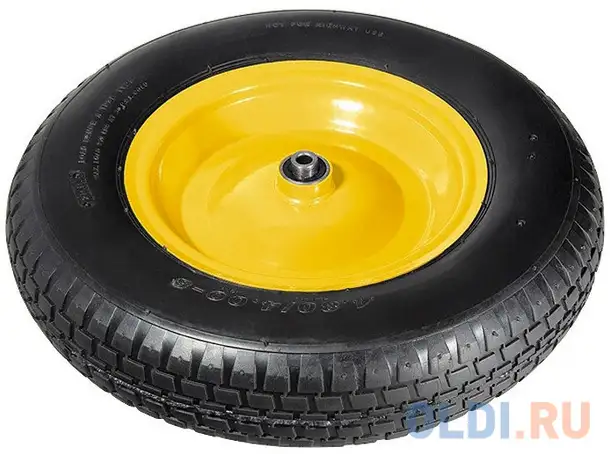 Колесо palisad 68946  пневматическое 4.80/4.00-8 d380мм внутр.диам.12мм длина оси80мм, фотография 1