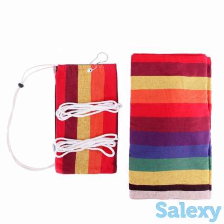 Гамак kingcamp canvas hammock синий, фотография 4