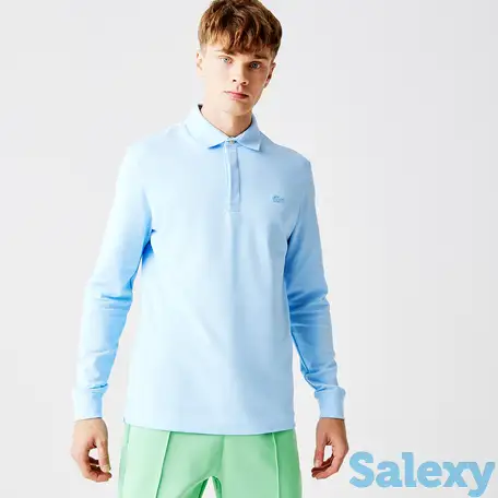 Мужское поло lacoste с длинными рукавами, фотография 1