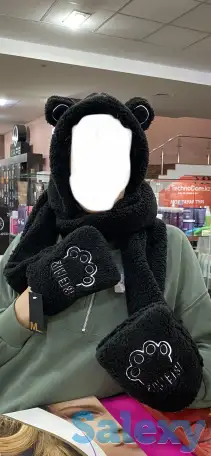 Продам шапку тедди с ушками, фотография 1