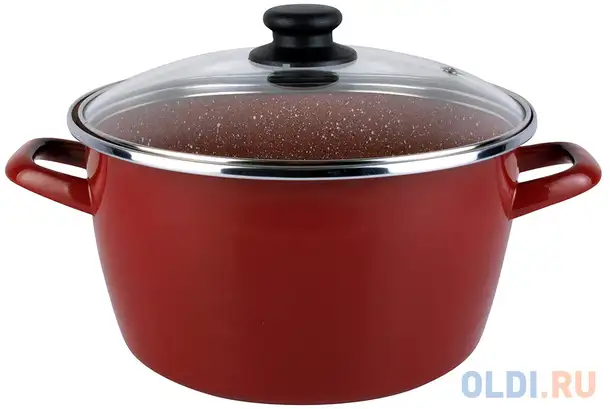 Кастрюля vitrinor toscana 16 16 см 1.5 л сталь, фотография 1