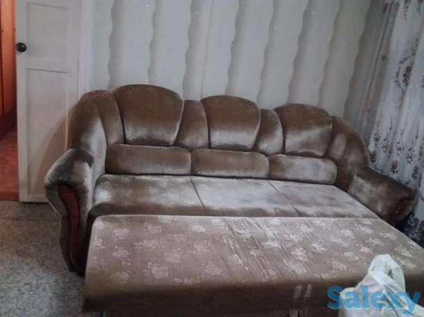 Продам диван и 2 кресла в хорошем состоянии, торг, фотография 1