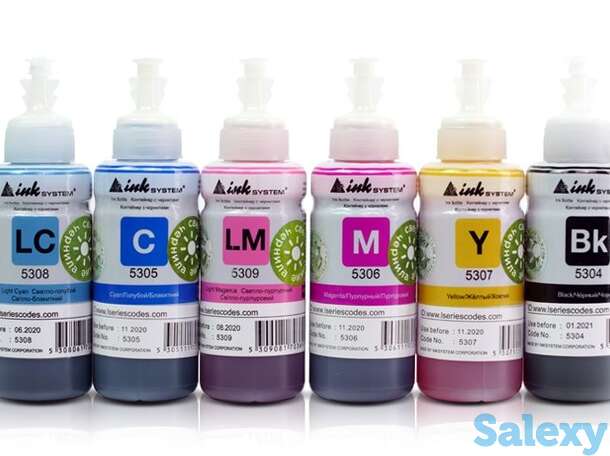 Комплект чернил для принтера epson l805, фотография 1