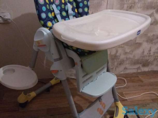 Стульчик для кормления Chicco Polly 2 в 1, фотография 1