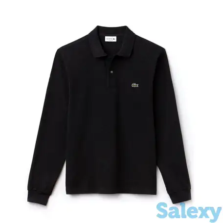Мужское поло lacoste l.12.21 classic fit с длинным рукавом, фотография 1