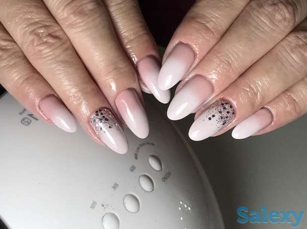 Маникюр наращивание, фотография 12