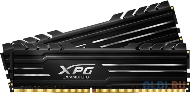 Оперативная память для компьютера a-data xpg gammix d10 dimm 32gb ddr4, фотография 1
