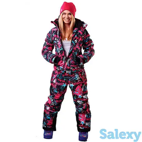 Комбинезон snow rider chamonix w's pink, фотография 1