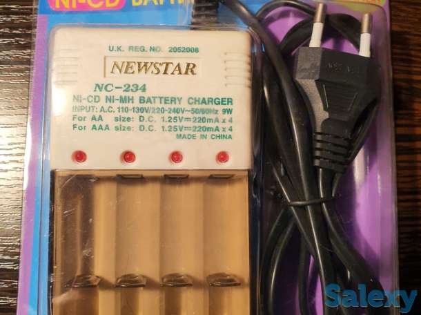 Зарядное устройство Newstar NC-234, универсальная зарядка Ni-Cd, фотография 1
