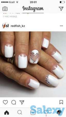 Покрытия гель лаком от 1000 тг, фотография 1