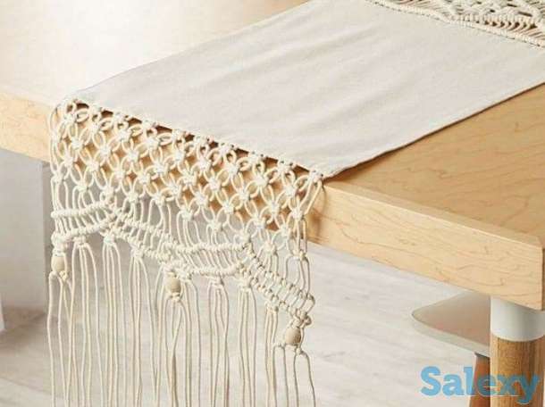 Пошив скатертей под заказ, в стиле макраме, фотография 1
