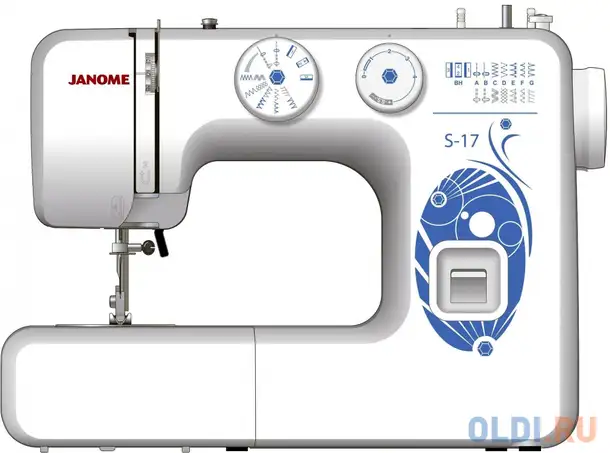 Швейная машина janome s-17 белый, фотография 1