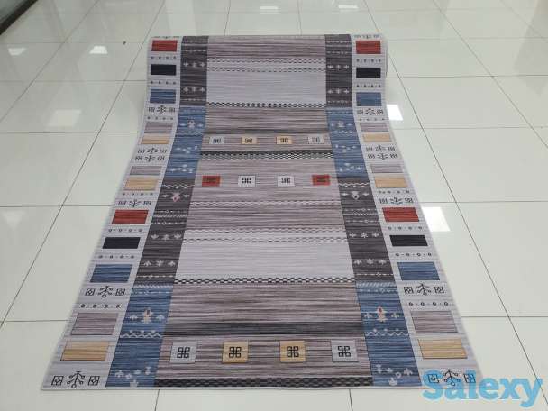 Трендовая ковровая дорожка в скандинавском стиле ковер коврик 140см, фотография 4