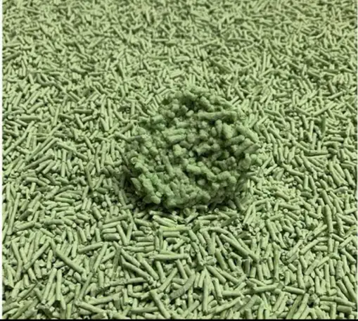 Комкующий наполнитель для кошек Тофу С Ароматами Зеленное яблоко, Вишня, Ваниль, Клубника, Нейтральный, фотография 1