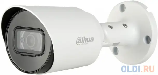 Камера видеонаблюдения dahua dh-hac-hfw1200tp-0280b 2.8-2.8мм hd-cvi hd-tvi цветная корп.:белый, фотография 1