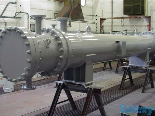 Конденсаторы с неподвижными трубными решетками типа КНГ, ККГ, КНВ, ККВ с условным давлением от 1,6 МПа до 6,3 МПа, фотография 2