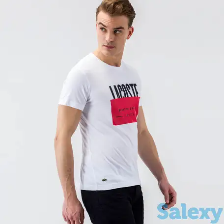 Мужская футболка lacoste slim fit, фотография 1