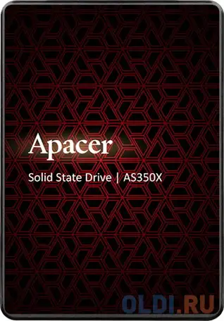 Ssd накопитель apacer panther as350x 1 tb sata-iii, фотография 1