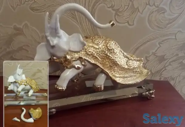 Реставрация стеклянных ,хрустальных ,гипсовых и фарфоровых изделий, фотография 6