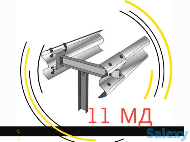 Дорожные барьерные ограждения, фотография 1