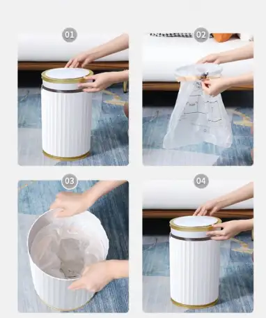 Сенсорное мусорное ведро 9 литров, фотография 2