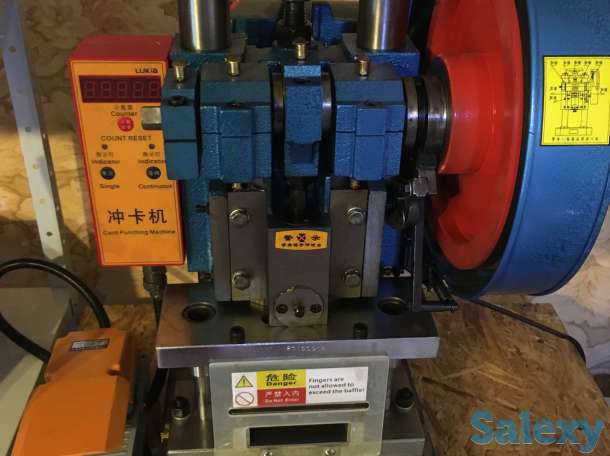 Оборудование для производства пластиковых карт, визиток, дисконтных карт. Тигельный вырубщик. Пресс ламинатор. Эмбоссер, фотография 4