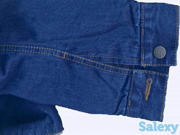 Куртка джинсовая Montana Sherpa, искусственный мех, фотография 9