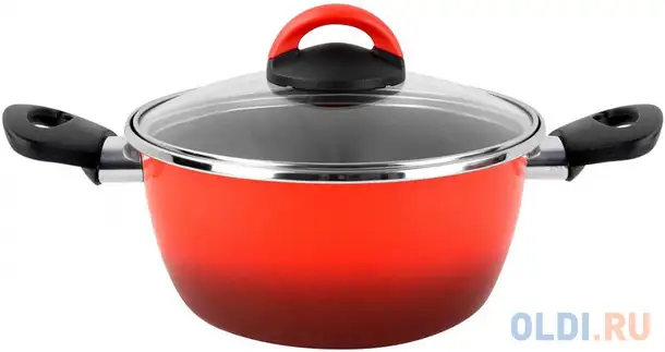 Кастрюля vitrinor sfumatto 20 20 см 2.9 л сталь, фотография 1