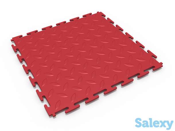 Модульная плитка ПВХ для гаража и других хозпомещений, фотография 1