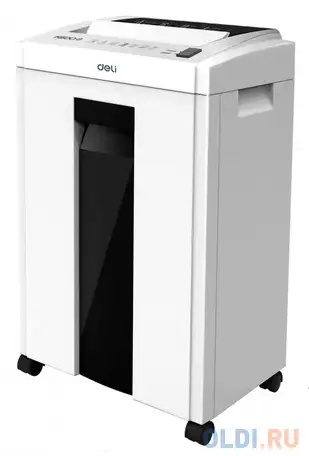 Шредер deli et051 белый (секр.p-4) фрагменты 10лист. 16лтр., фотография 1