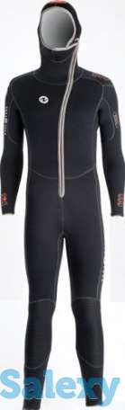 Гидрокостюм для дайвинга aqualung dive муж. моно со шлемом 6 мм, фотография 1