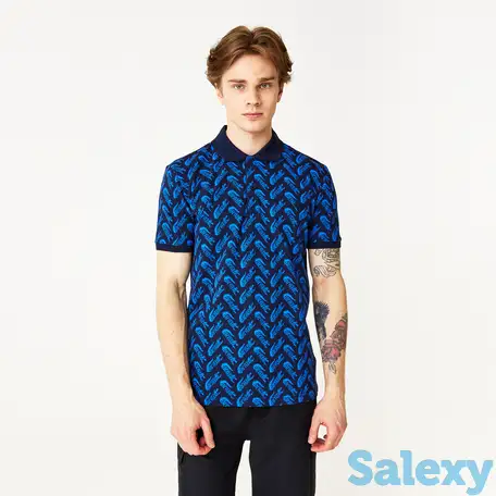 Мужское поло lacoste slim fit, фотография 1