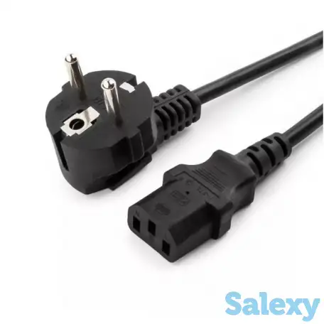 Кабель питания ЕВРО ViTi C13, 1.5м, oem Оптом, фотография 2