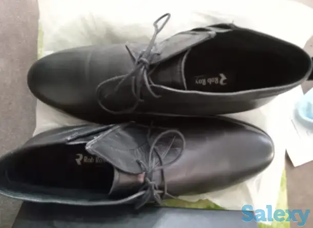 Мужские кожаные демисезонные ботинки., фотография 4