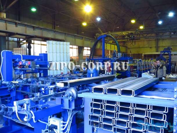 Линия по производству стоек дорожного ограждения., фотография 1