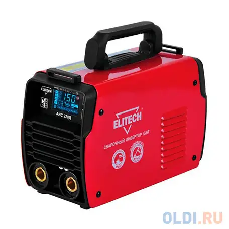 Сварочный инвертор elitech аис 220д e1703.015.00, фотография 1