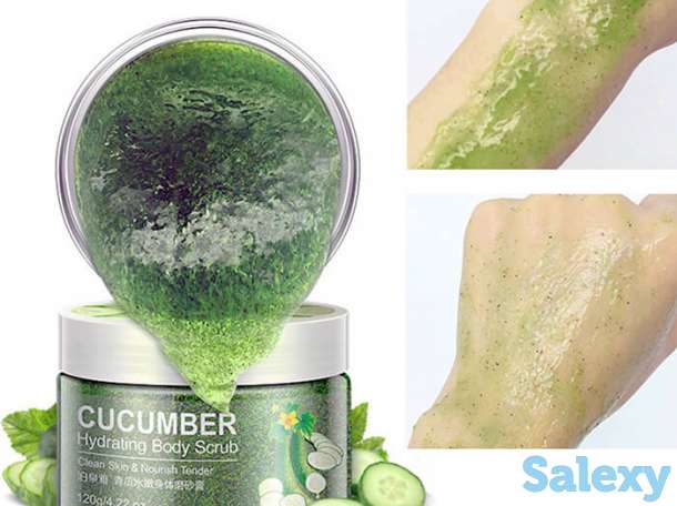 Скраб для тела bioaqua cucumber hydrating body scrub, фотография 2