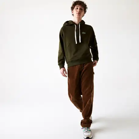 Мужская толстовка lacoste c флисом, фотография 1