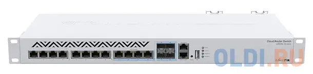 Коммутатор [crs312-4c+8xg-rm] mikrotik crs312-4c+8xg-rm, фотография 1