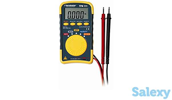 Маленький мини карманный цифровой мультиметр TPM 111, фотография 1