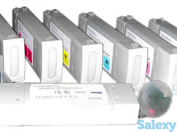 Перезаправляемые картриджи для hp designjet z6100, фотография 1