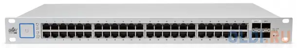 Коммутатор ubiquiti us-48-500w unifi switch, 48-port, 500w, фотография 1
