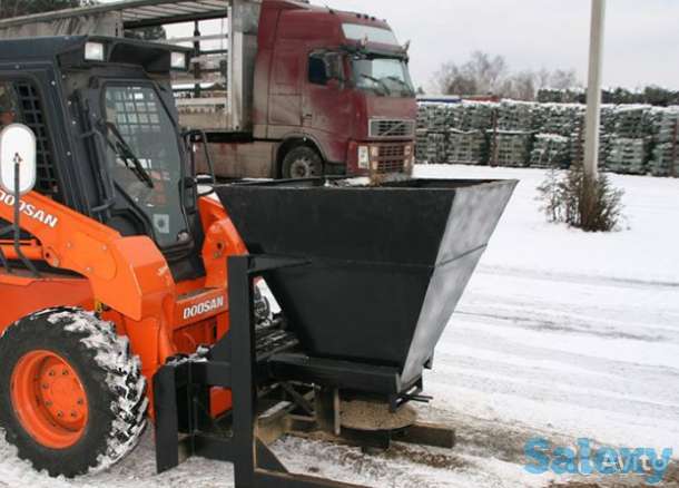 Пескоразбрасыватель для мини-погрузчиков, фотография 3