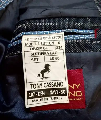 Пиджак мужской Tony Cassano, фотография 4