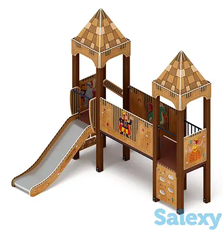 Королевство (картонное) - дик 1.15.06-22 - игровой комплекс h=900, фотография 1