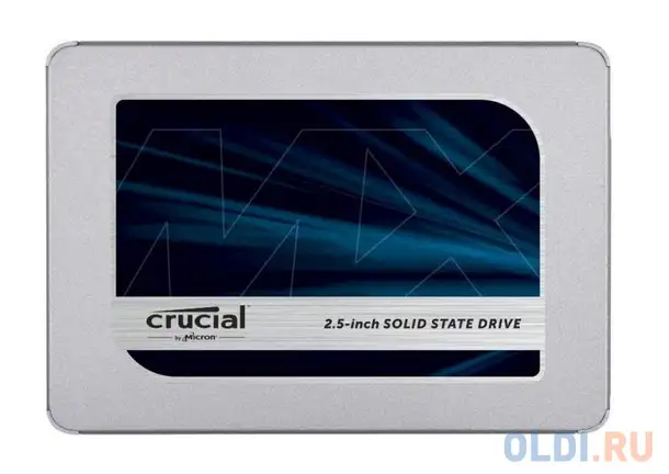 Ssd накопитель crucial mx500 500 gb sata-iii, фотография 1