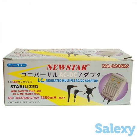 Блок питания Newstar NA-1235RS, адаптор AC/DC 1200mA, фотография 4