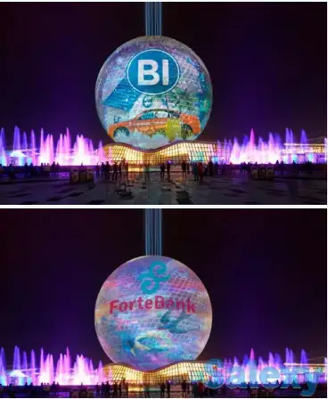 Реклама на ЭКСПО в Астане, фотография 1